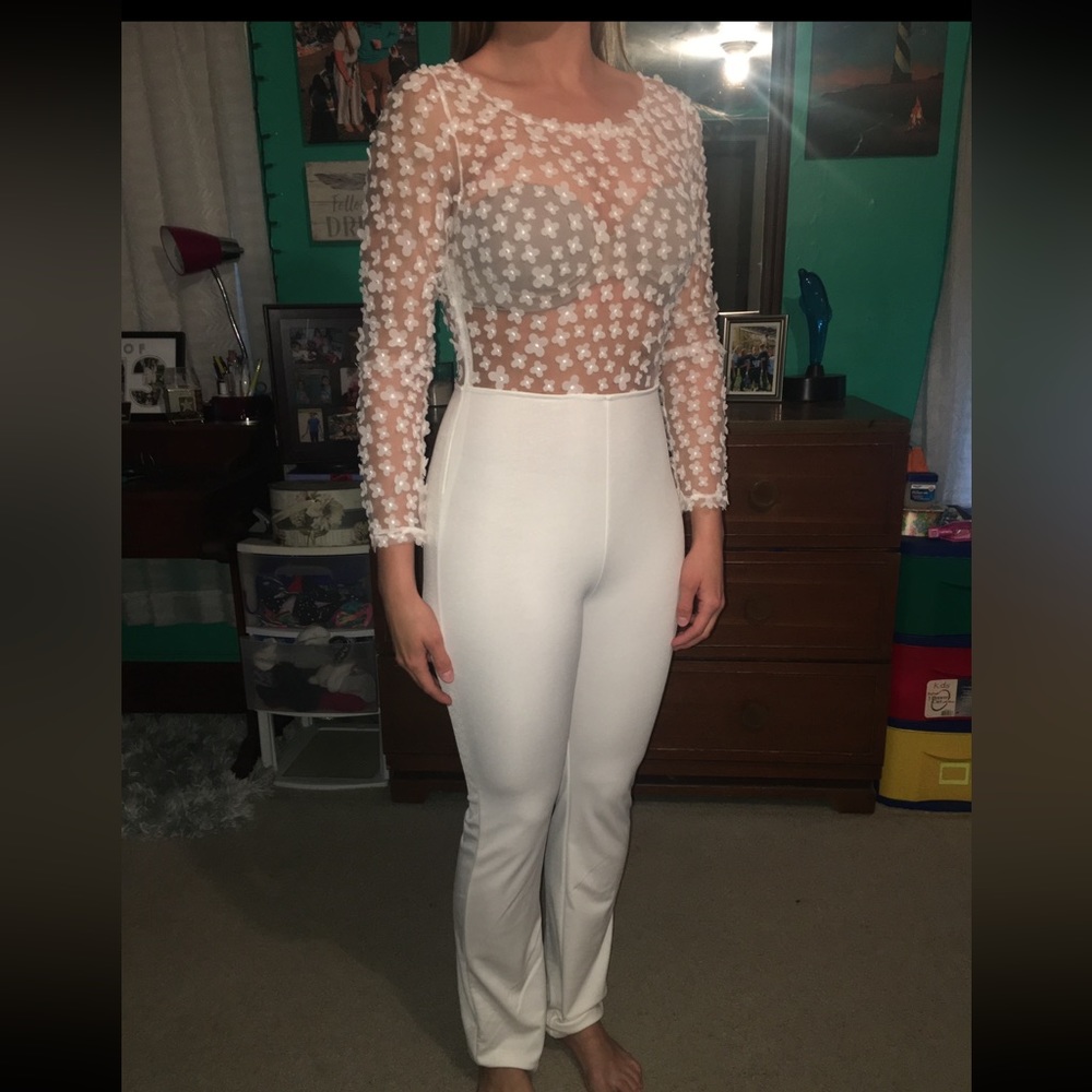 White Jumpsuit